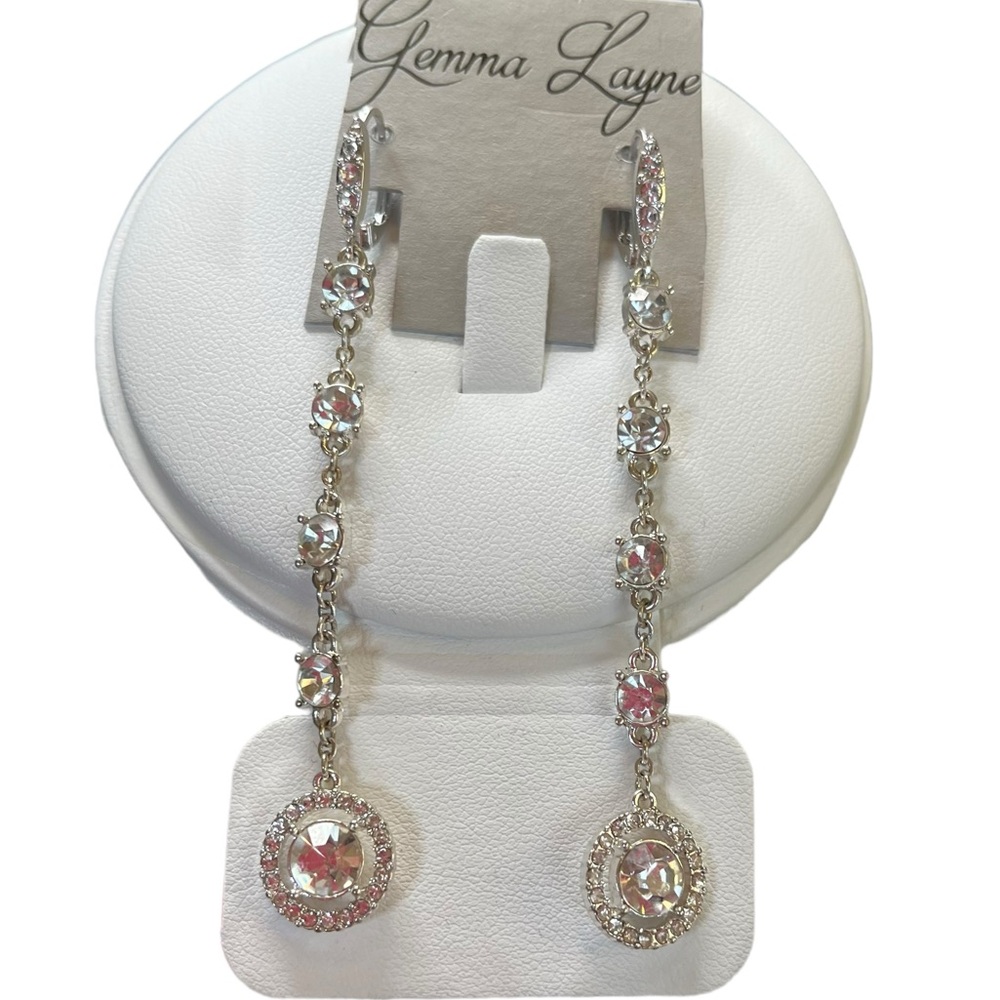 Gemma Layne crystal drop earrings new with tags